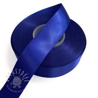 Satinband beidseitig 25 mm cobalt