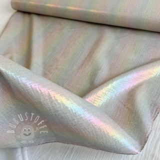 Double gauze/musselin FOIL Rainbow multicolour