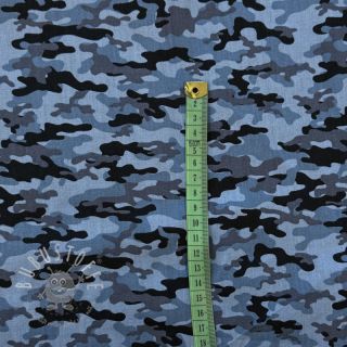 Baumwollstoff Camouflage jeans