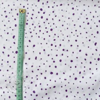 Baumwollstoff Small dots Snoozy violet