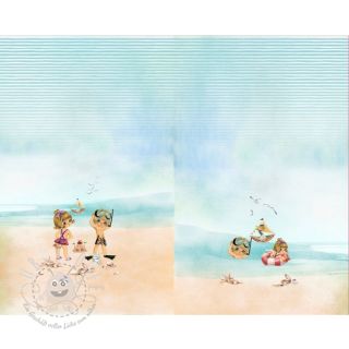 Jersey Beach time PANEL digital print 2.Klasse