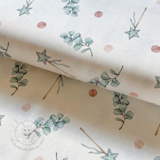 Jersey Eucalyptus mix Snoozy design B digital print