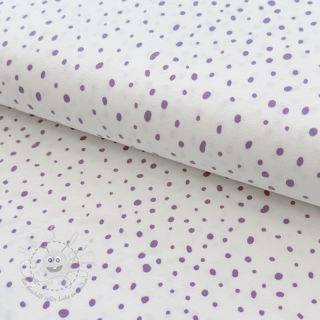 Jersey Dots Snoozy violet