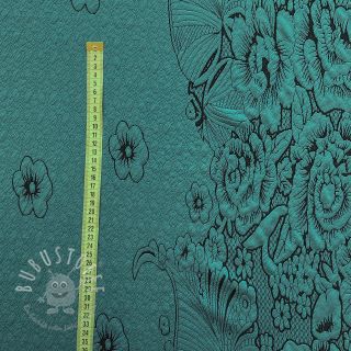 Jacquard BORDER Ciclon old green