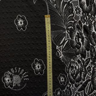 Jacquard BORDER Ciclon black