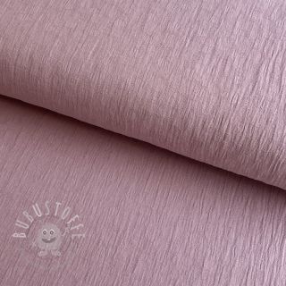 Double gauze/musselin MELANGE JACQUARD lilac