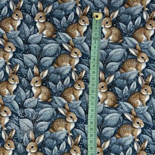 Jersey Night bunnies digital print