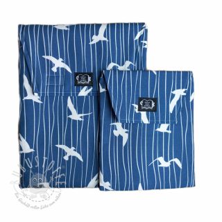 Dekostoff ICONIC SEAGULL STRIPE