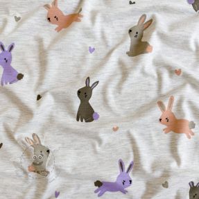 Jersey Bunnies ecru melange