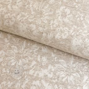 Viskosestoff leinen JACQUARD Maria natural