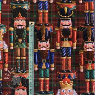 Dekostoff Nutcracker Family digital print