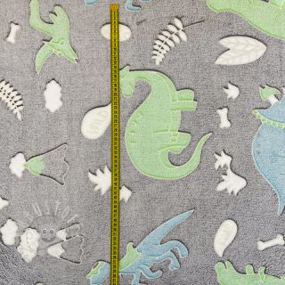 Wellness Fleece Glow in the dark Dino design C