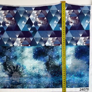 Sweatstoff Ice Crystals PANEL SET FOR ADULTS digital print