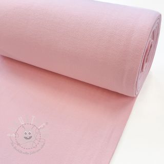 Baumwoll Bündchenstoff glatt bright peach