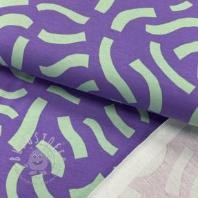 Sweatstoff NERIDA HANSEN Playful purple