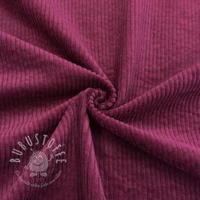 Cord 6W WASHED STRETCH berry