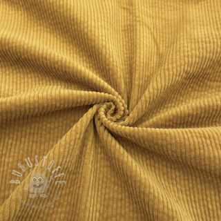 Cord 6W WASHED STRETCH ochre