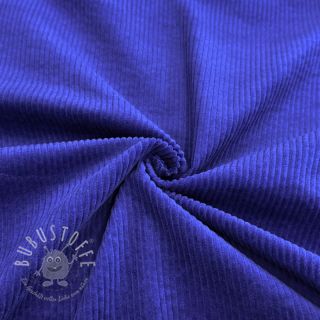 Cord 6W WASHED STRETCH cobalt