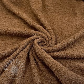 Strickstoff Paris bouclé brown