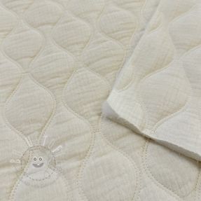 Double gauze/musselin QUILT natural