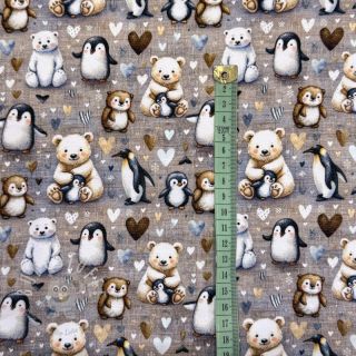 Jersey Pingu and friends design C digital print