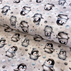 Úplet Pingu and friends design D digital print