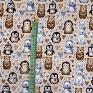 Jersey Pingu and friends design A digital print