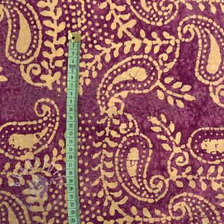 Baumwollstoff VOILE BATIK NEW design B violet