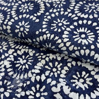 Baumwollstoff BATIK NEW INDIGO design B