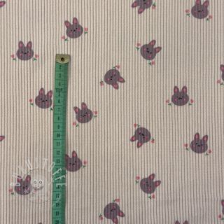 Cord STRETCH Small bunny design F