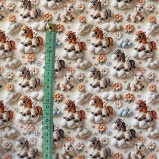 Jersey Pretty Horses design D digital print