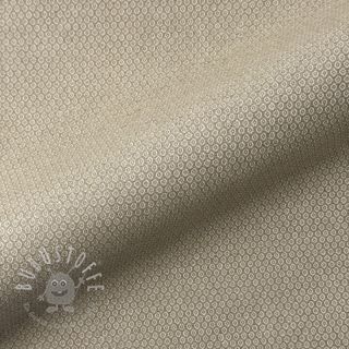 Dekostoff DOBBY Coloured Dot linen