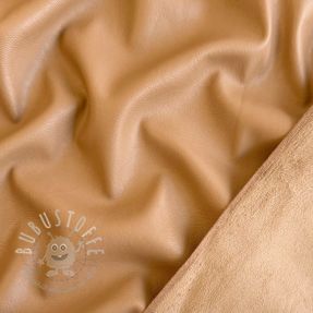 Bekleidungskunstleder SUEDE sand