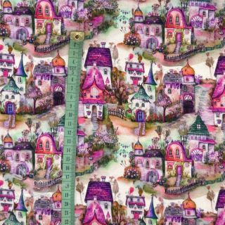 Jersey Little Village pink digital print