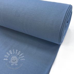 Baumwoll Bündchenstoff glatt PREMIUM jeans