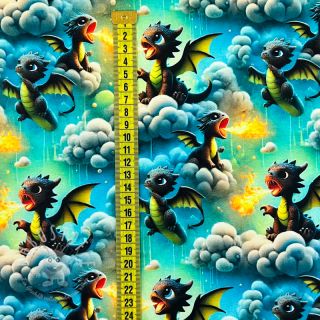 Jersey Cute dragons design B digital print