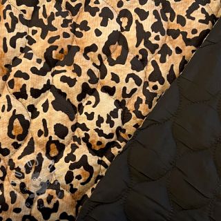 Steppstoffe VELVET Animal skin digital print