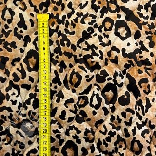 Steppstoffe VELVET Animal skin digital print