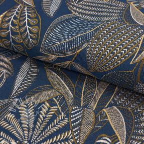 Dekostoff jacquard Legende bleu