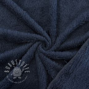 DOUBLE FACE FLEECE TEDDY dark blue