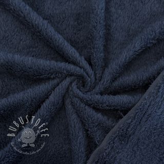 DOUBLE FACE FLEECE TEDDY dark blue